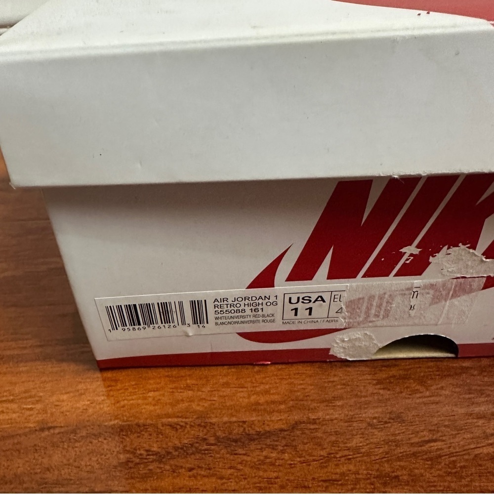Air Jordan 1 Retro High OG Heritage Size 11 - Picture 8 of 10
